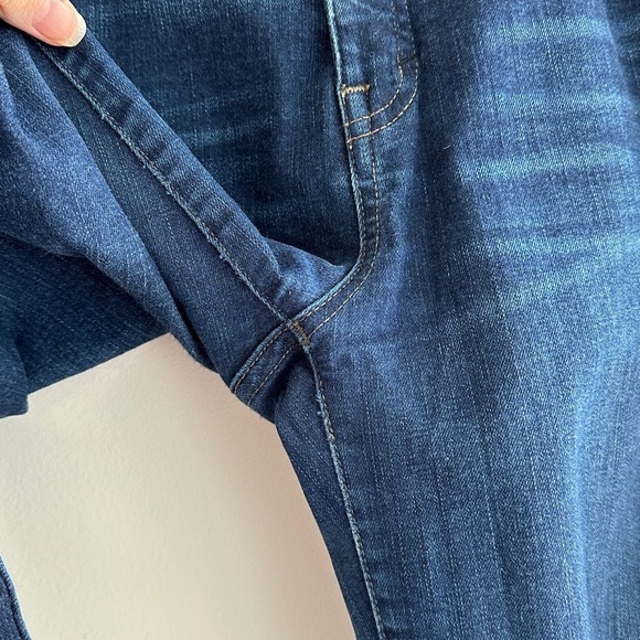 Madewell 10” High Riser Skinny Skinny Dark Wash Jeans, Size 28 - Picture 11 of 16